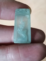 Double 12 promotion New 2019 fine carving jade small pendant jewelry small brand girl children plum blossom tree jade carving