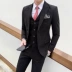 Suit suit nam mùa hè mỏng phần chú rể Trang phục đám cưới phù rể Phiên bản Hàn Quốc của suit mùa hè mỏng kiểu Anh - Suit phù hợp Suit phù hợp