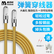 Threading artifact electrical fang xian qi manually cable pipe tool is applicable to steel wire cable wire string yin xian qi