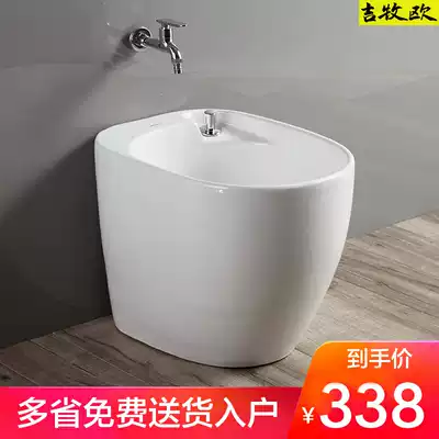 Ceramic washing mop pool Mop pool Balcony powder room Large mop bucket mop basin Floor-to-ceiling household mop pool