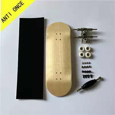ANTI ONCE professional finger skateboard 5 layers Canadian Maple 100 * 32MM wide board