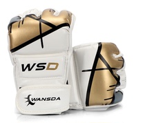 Half-finger boxing gloves Sanda fighting UFC Half-finger boxing gloves Fight training MMA boxing gloves Fight sandbags Muay Thai boxing gloves