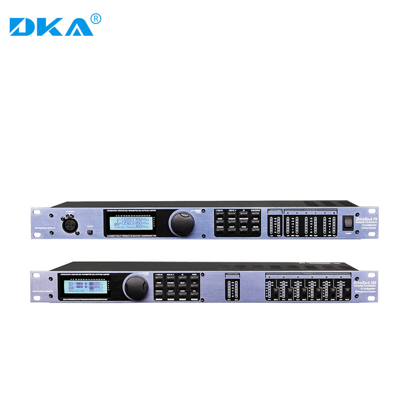 DKA PA 260 2 in 6 out 3 in 6 out of professional digital audio processor stage performance bar effectors