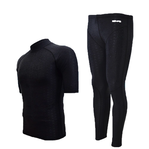 奢永 Мужской раздельный лонгслив, штаны для плавания, защита от солнца, короткий рукав