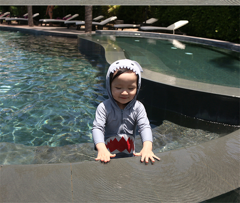 Luxury Yong Hàn Quốc áo tắm cho trẻ em một mảnh áo tắm dễ thương hoạt hình bé trai và bé gái lặn phù hợp với đồ bơi trẻ em - Bộ đồ bơi của Kid ao boi tre em