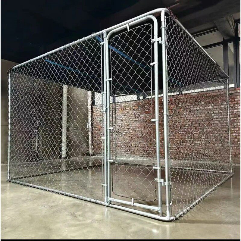 Outdoor Dog Fence Isolation Barrier Kennel Outdoor Pet Playpen Garden Large Dog Large Dog Cage Extra Thick