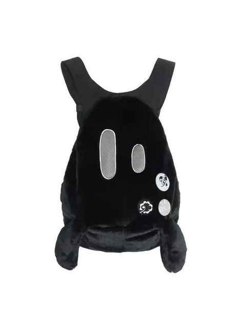 Original Furry Versatile Backpack Unisex Campus Casual Outdoor Street Style Backpack Hip-Hop Bag