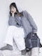 Xu Mengjie's Same Style~Instudio Korean Designer Brand Smarturbanuseful Mesh Backpack