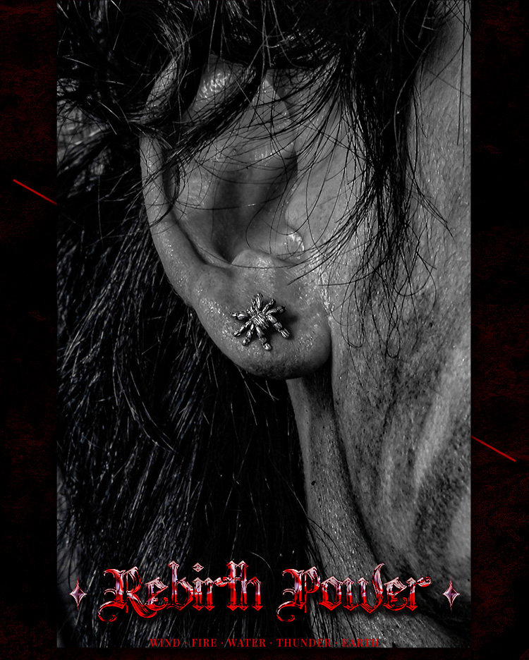 银饰耳饰 None GUXI 925