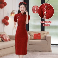 Бордовая подвеска, короткий рукав