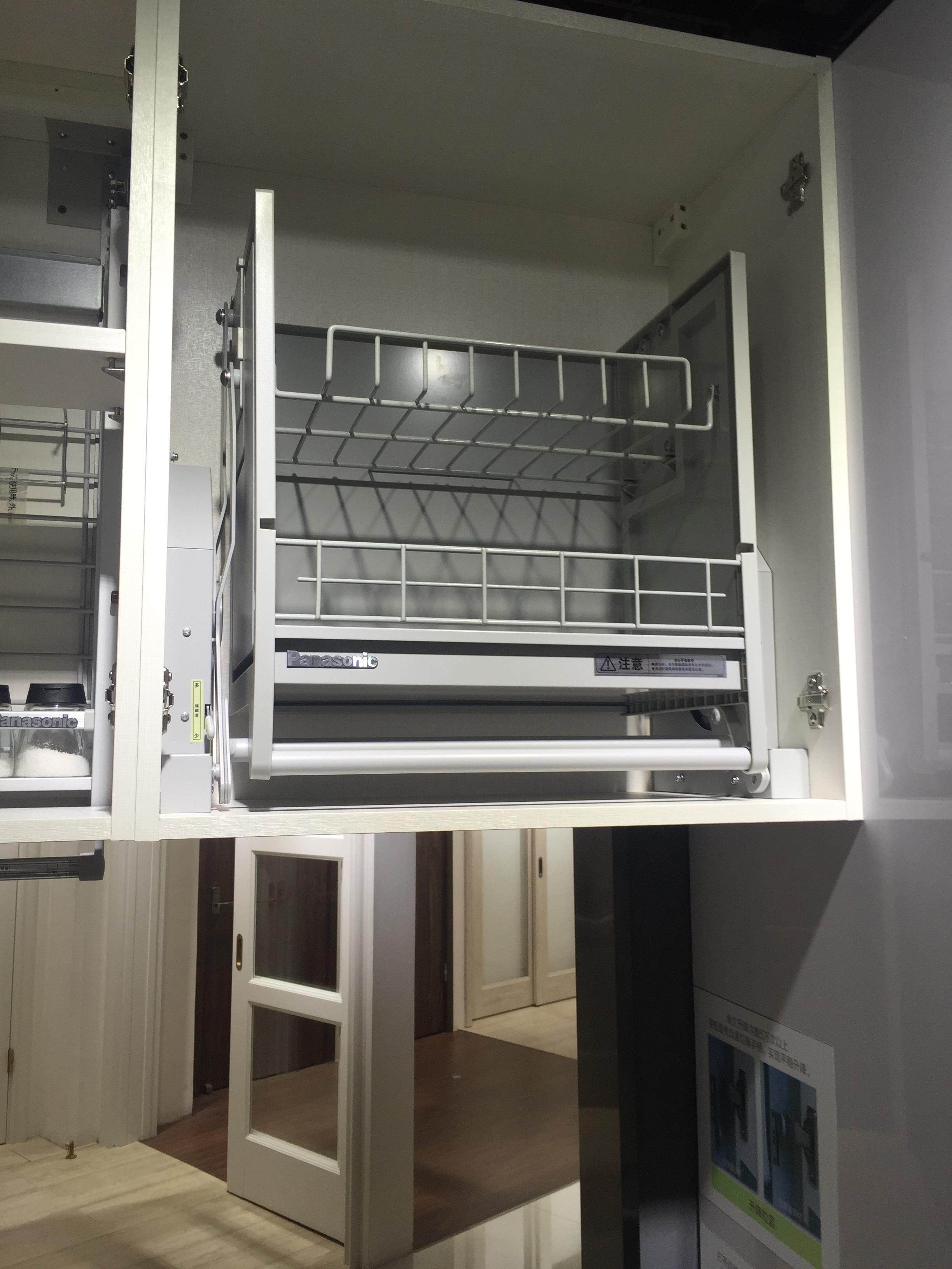 Panasonic Lift Pull Basket Seasoned Rack Lower Pull Pull Basket Lifting Pull Basket Hanger Cabinet Backpumping Hardware