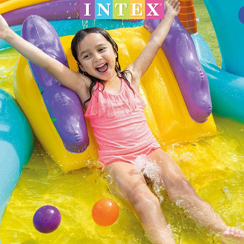 Intex, дорожный надувной бассейн для плавания