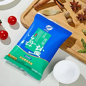 400g*7袋【芦花】天然食用海盐