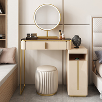 Small dresser Modern mini - makeup table glass net red in wind bedroom light luxury counter