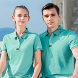 Летняя тонкая футболка polo для работы, делается под заказ, с печатью вашего логотипа