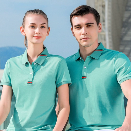 Летняя тонкая футболка polo для работы, делается под заказ, с печатью вашего логотипа