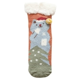 Зимние демисезонные коралловые бархатные флисовые удерживающие тепло носки для беременных, увеличенная толщина