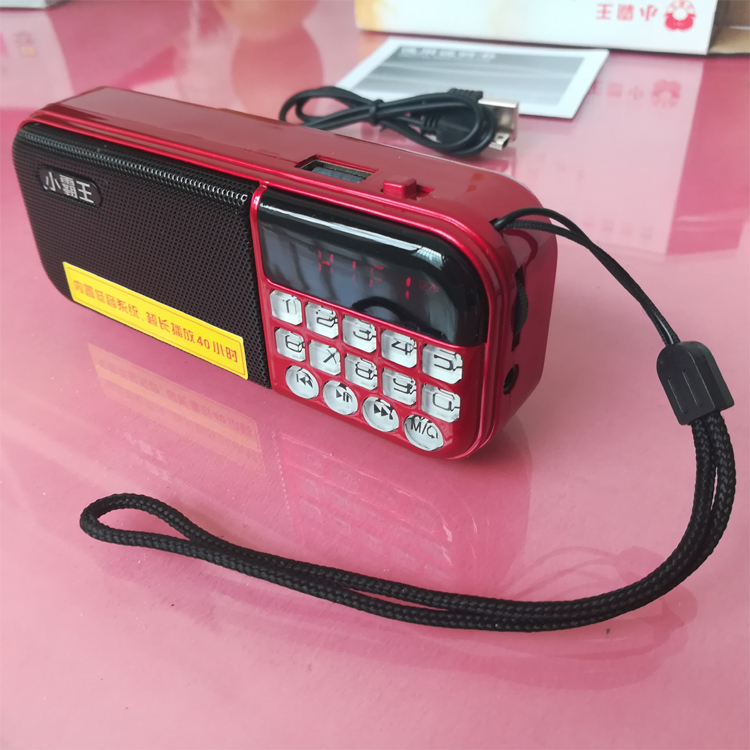 Máy kể chuyện thẻ Cassidy D33 nghe máy ông già Walkman máy pin kép dung lượng lớn bền - Máy nghe nhạc mp3 máy phát nhạc mini
