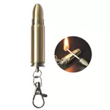 Зажигалка из нержавеющей стали, универсальный водонепроницаемый брелок, защитная застежка