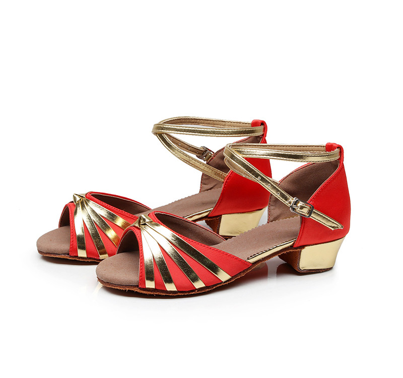 Latin Shoes Girl Dance Shoes Starter Soft Bottom Children Adult Latin Shoes Shoes