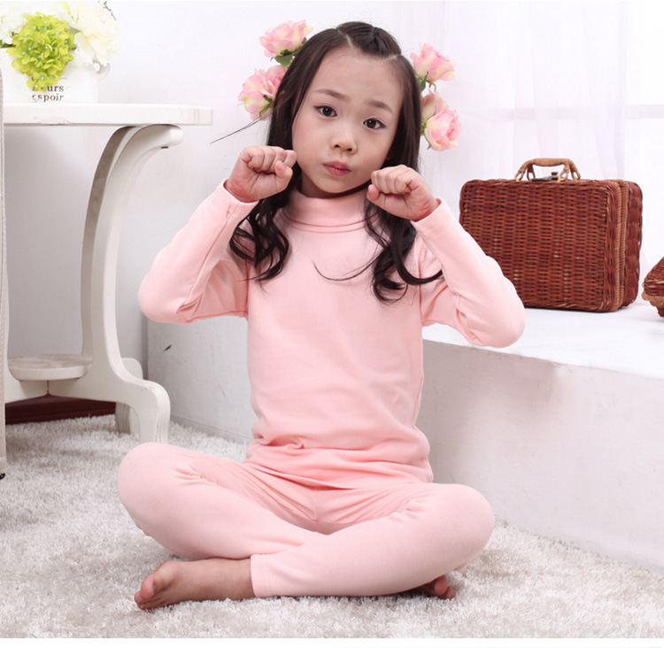 Cô gái s3-5-12-15 năm bao tuổi hai mảnh của trẻ em quần áo trẻ em childrens đồ ngủ 8-12 tuổi để giữ ấm.