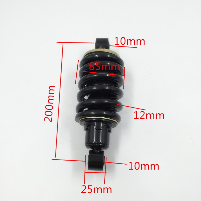 Locomotive retrofit damper suitable for the central rear fork 200mm of the central rear fork of the Mountain Leaf JYM200