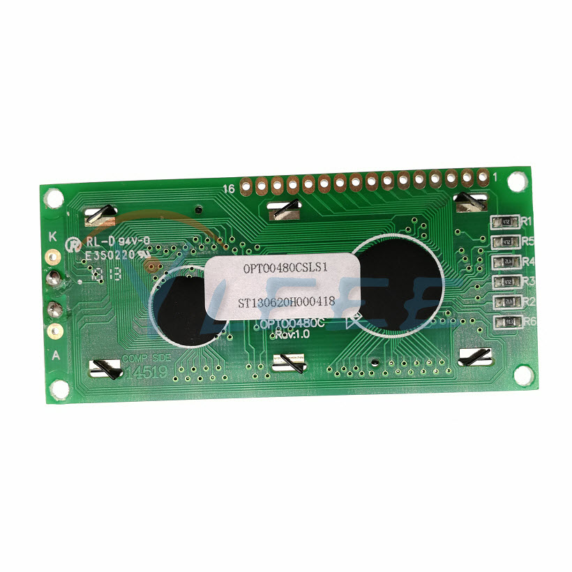 1602 LCD Module OPT00480CSLS1 ST130620H000418