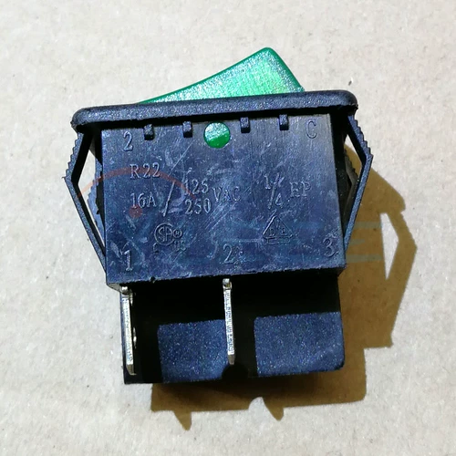Тайваньский датчик/Penik Ship Type Switch R22 4-футовый черный зеленый пояс Light 16A 250V-T120