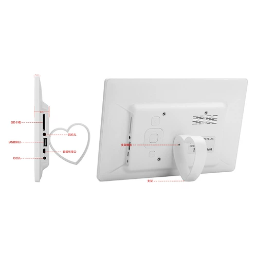 Умная цифровая фоторамка, электронный фотоальбом, музыкальная фотография, 10 дюймов