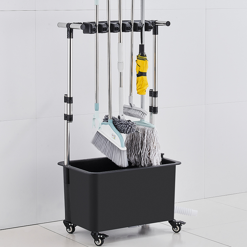 Removable wash mop pool floor-to-ceiling commercial pool factory pier cloth pond hospital mop pool shelf wash basin