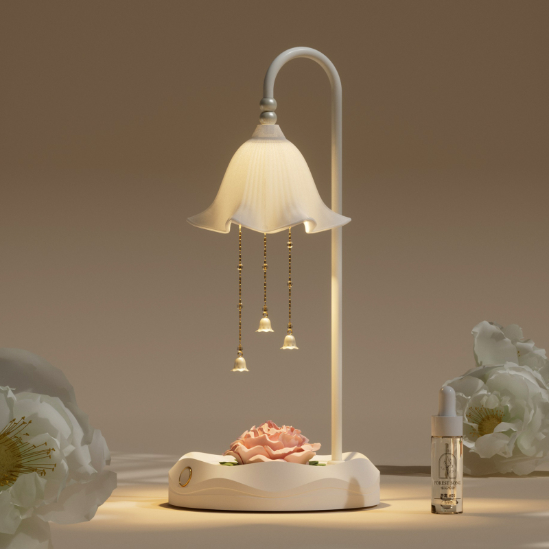 Shuyu Pastoral Night Light Wedding Gift Aromatherapy Gift Box Birthday High-End Peony Ceramic Flower Ambient Light for Housewarming Shuyu Pastoral Night Light Wedding Gift Aromatherapy Gift Box Birthday High-End Peony Ceramic Flower Ambient Light for Housewarming
