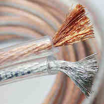 Oxygen-free copper horn wire 50- 300 core gold and silver wire ring winding Decoration Engineering line sound box wire