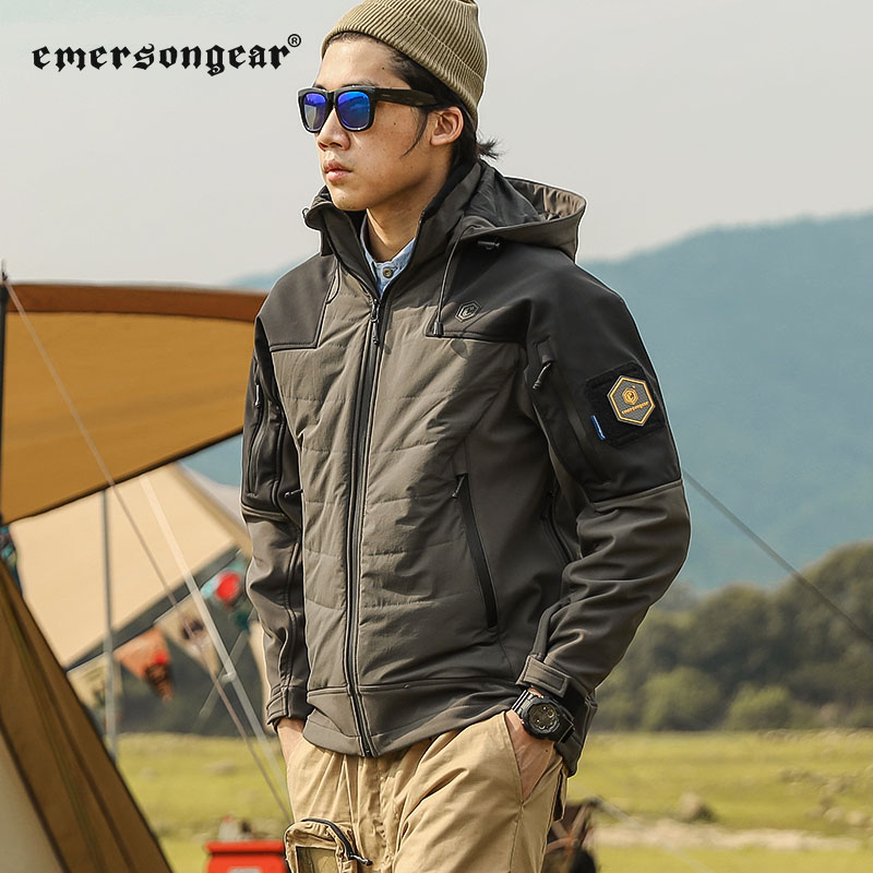 Love Merheng escapes G2 Anti-cold cotton clothes Tactical jacket Men's outdoor warm cotton clothes anti-splash water windproof jacket Lieven cap-Taobao