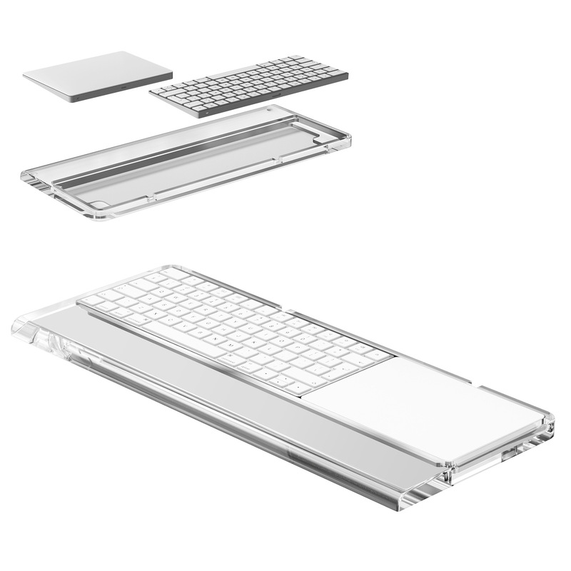 Suitable for Apple Mbp16 Size Keyboard Tray Mac Magic Trackpad Stand Base Hand Rest Palm Rest Trackpad