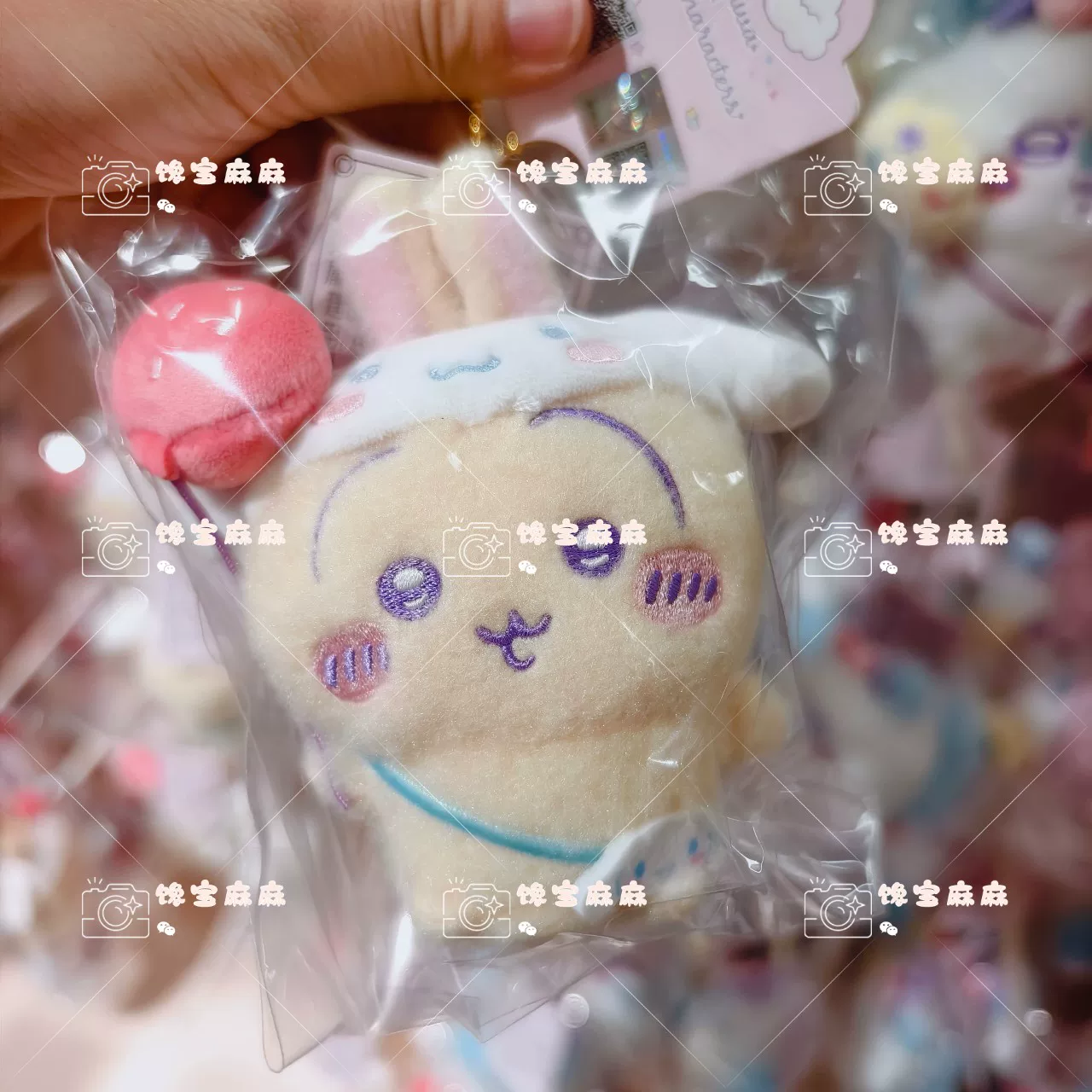 Плюшевая подвеска-подвеска для коробки сюрпризов с ко-брендом Miniso Chiikawa из семьи Sanrio, подвесной декоративный молоток