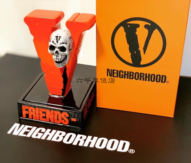 High quality NEIGHBORHOOD CCE-INCENCE CHAMBER NBHD joint Skull large V incense burner