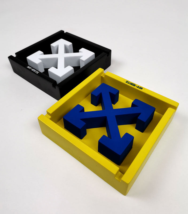 High quality OW smoking ash trays 19SS Chauffes Tobacco Ashtray OW Joint Home Swing industrial Style Pendulum Wave