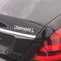 LitermontL Carlson Mercedes-Benz modified car logo custom-made standard metal tail logo body modification special decorative stickers