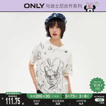 ONLY PLAY Autumn New Minni Co - Close and Refresh Short Sleeve T - shirt