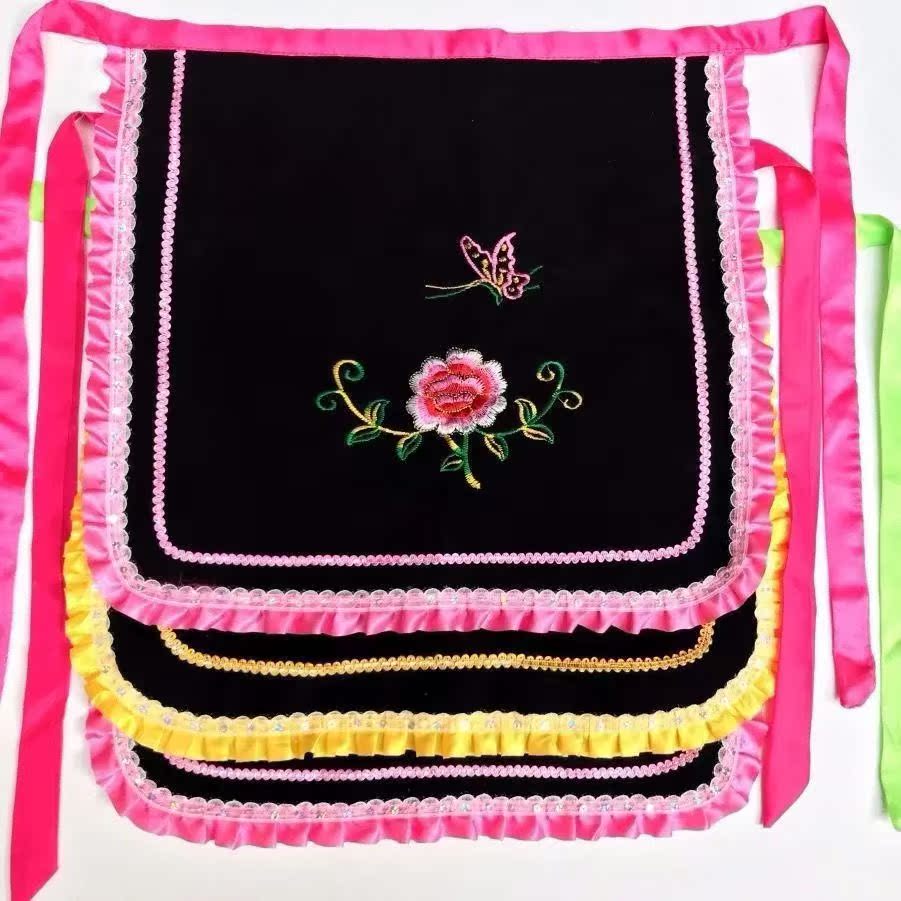 Aqing sister-in-law apron drama apron half body waistline Seedlings Song Village Aunt Stage Performance Apron