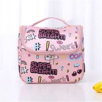 Portable cosmetic bag storage bag net red ins cosmetics storage bag portable wash bag female waterproof