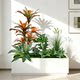 High-End Artificial Landscaping, Simulated Green Plants, Indoor and Outdoor Flower Boxes, Flower Troughs, Floor-Standing Decorative Ornaments, Simulated Flower Landscapes