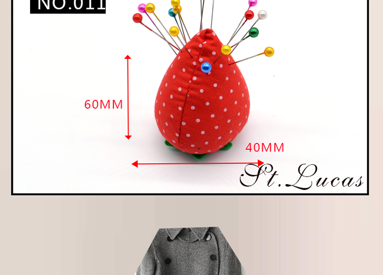 Kim cổ tay kim bóng kim pin chỗ ngồi chèn bọt kim chèn bóng hướng dẫn sử dụng kim cổ tay cà vạt chèn chéo công cụ khâu chéo - Công cụ & vật liệu may DIY kéo cắt chỉ may