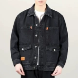 Летняя джинсовая мужская износостойкая куртка для работы, рабочая одежда, защита от ожогов