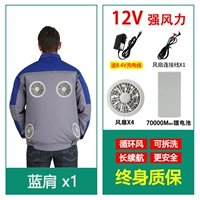 Вентилятор, литиевые батарейки с аксессуарами, 12v, 1 шт, 70000м