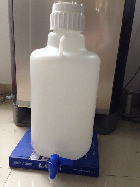 5L 10L 20L塑料放水瓶放水桶 龙头桶 下口瓶 耐酸碱高压灭菌