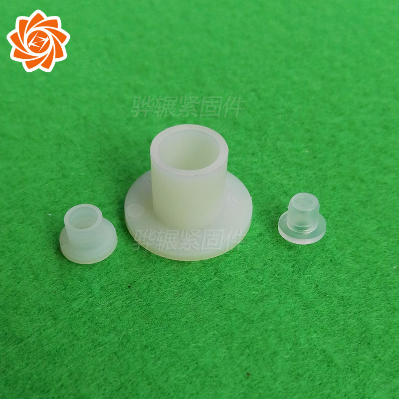 Screw insulation sheath plastic bushing nylon T-shaft plastic shaft plastic shaft plastic shaft PA step gasket sleeve