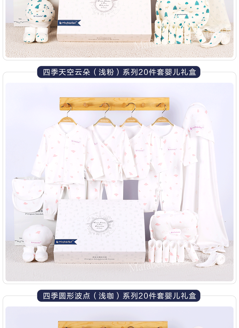 Coffret cadeaux bébé coton - Ref 3437569 Image 15