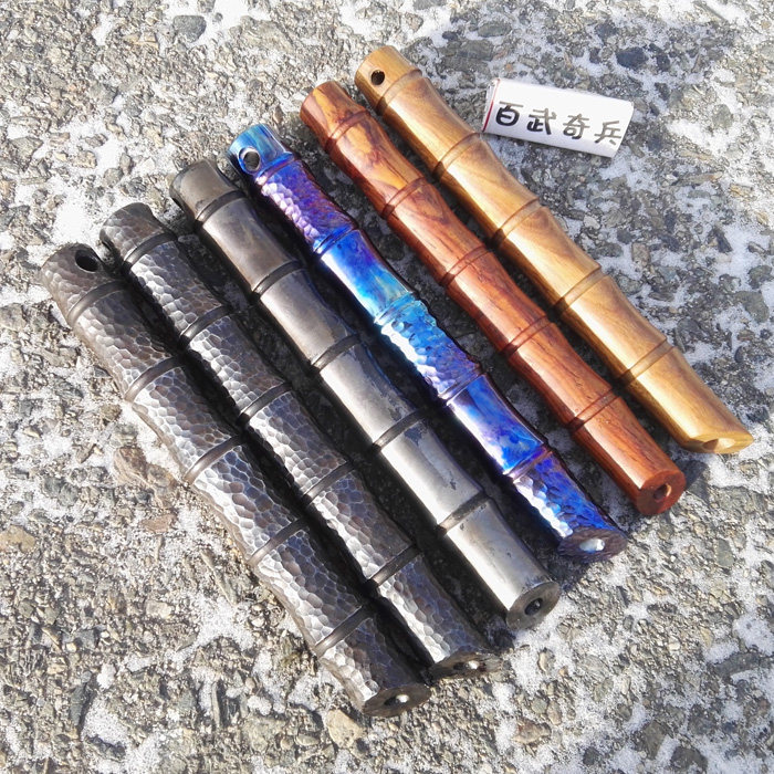 Hundred Wu Qibing-Cool stick, palm stick, key stick, Cuban rattan stick, titanium alloy high-end custom collection