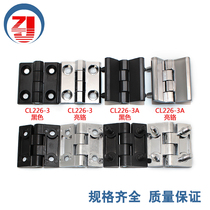 Thickened CL226-3 Heavy Hinge Zinc Alloy Black Fold Flat Open Hinge Industrial Distribution Box Cabinet Door Loose-leaf